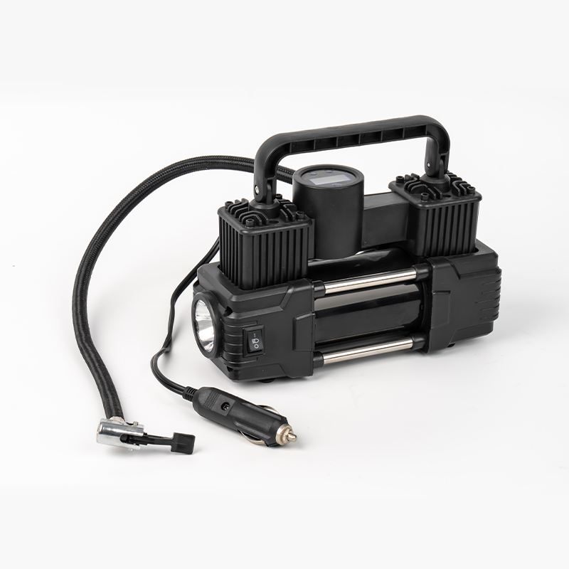 SX-211 Kompresor Udara Silinder Ganda Dengan Sorotan LED